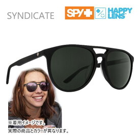 スパイ サングラス SPY SYNDICATE MATTE BLACK-HAPPY GRAYGREEN spy サングラス(873525973863)【C1】