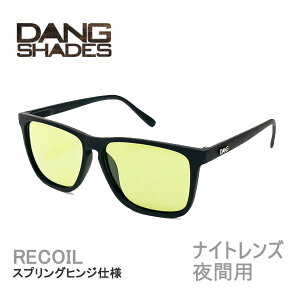 DANG SHADES _VFCfB[Y ԗpTOX RECOIL Black Matte x Light Yellow(vidg00470)yC1z