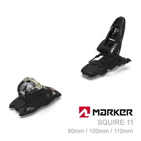 【楽Sセール中★3000円以上で300円OFFクーポン】マーカー ビンディング SQUIRE 11 GW ブラック MARKER スクワイヤ (24-25 2025) フリーライド フリースタイル スキービンディング【w20】