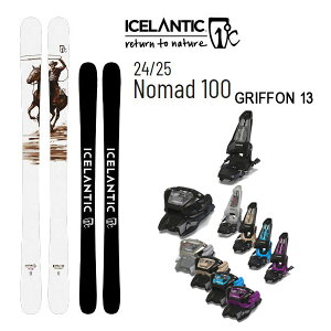 ICELANTIC ACXeBbN XL[ (24-25 2025) NOMAD 100 + 25 }[J[ GRIFFON 13 100mmu[LyL2zyszyw13z