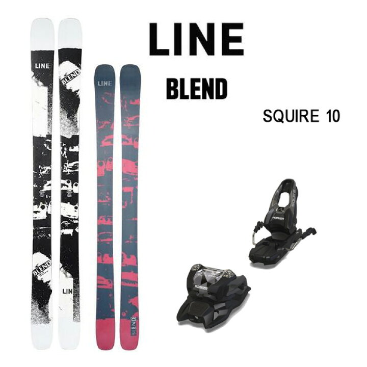 楽天市場】LINE スキー板 BLEND ブレンド (24-25 2025) + 25 マーカー 