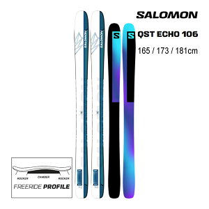 T XL[ 2025 QST ECHO 106 XL[ Pi (̂) L47201000 L[GXeB[ GR[ salomon ski 24-25 {Ki yL2zyszyw23z