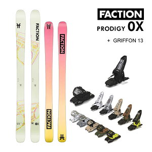 FACTION SKI 2024 PRODIGY 0X vfBW[0X (23-24 2024) + 24 }[J[ GRIFFON 13 ID 90mm u[L t@NV yL2zyszyw71z
