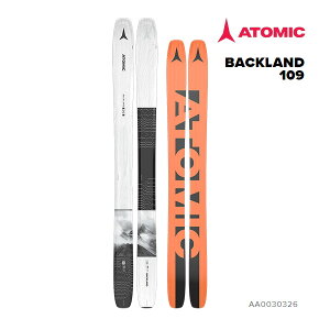 y111:59܂3000~ȏ300~OFFN[|zAg~bN XL[ 2026 BACKLAND 109 XL[ Pi (̂) AA0030326 obNh 25-26 atomic ski {Ki yL2zyszyw21z