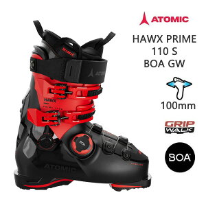y279:59܂Ł3000~ȏ300~OFFN[|zAg~bN XL[u[c BOA ATOMIC HAWX PRIME 110 S BOA GW / Black / Red (24-25 2025j yw28z