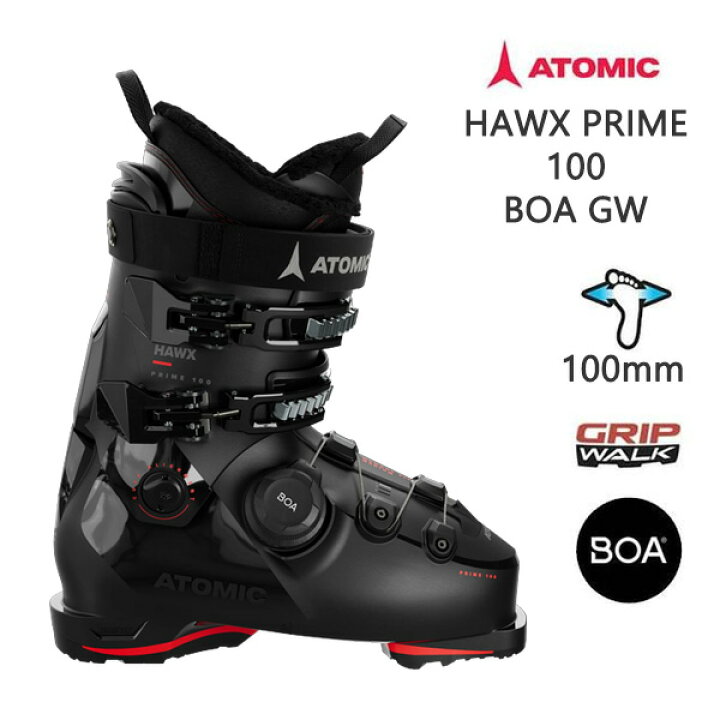 楽天市場】アトミック スキーブーツ BOA ATOMIC HAWX PRIME 100 BOA GW  