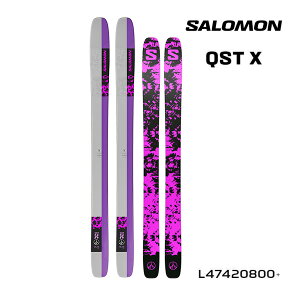 サロモン スキー板 2026 QST X スキー板 単品 (板のみ) L47420800 キューエスティー エックス salomon ski 25-26 日本正規品 【L2】【代引不可】【w13】