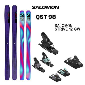 T XL[ SALOMON QST 98 (24-25 2025) + 25 T STRIVE 12 GW 100mmu[L yL2zyszyw23z