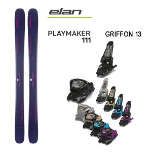 G XL[ (24-25 2025) PLAYMAKER 111 + 25 }[J[ GRIFFON 13 110mmu[L elan ski yL2zysz