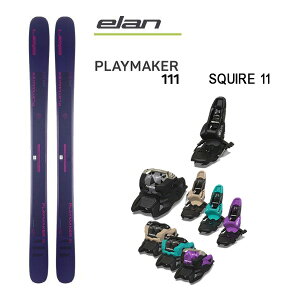 G XL[ (24-25 2025) PLAYMAKER 111 + 25 }[J[ SQUIRE 11 110mmu[L elan ski yL2zyszyw13z