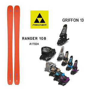 y279:59܂Ł3000~ȏ300~OFFN[|ztBbV[ XL[ (24-25 2025) RANGER 108 + 25 }[J[ GRIFFON 13 110mmu[L fischer ski yL2zyszyw28z