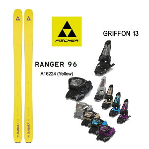 tBbV[ XL[ (24-25 2025) RANGER 96 CG[ + 25 }[J[ GRIFFON 13 100mmu[L fischer ski yL2zyszyw28z