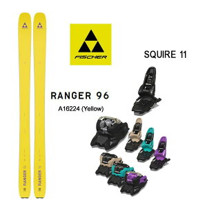 y279:59܂Ł3000~ȏ300~OFFN[|ztBbV[ XL[ (24-25 2025) RANGER 96 CG[ + 25 }[J[ SQUIRE 11 110mmu[L fischer ski yL2zyszyw28z