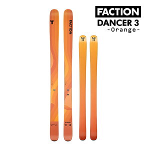y279:59܂Ł3000~ȏ300~OFFN[|zFACTION SKI 2026 DANCER 3 -Orange- _T[3 XL[ Pi (̂) 25-26 t@NV XL[ {KiyL2zyszyw28z