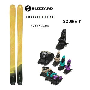 y179:59܂Ł3000~ȏ300~OFFN[|zuU[h XL[ (24-25 2025) RUSTLER 11 + 25 }[J[ SQUIRE 11 + 120mmu[L blizzard ski yL2zyszyw06z