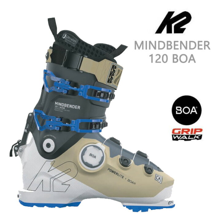 楽天市場】K2 スキーブーツ BOA MINDBENDER 120 BOA テック 