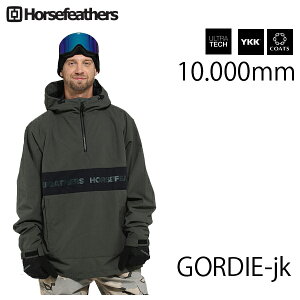 HORSEFEATHERS z[XtFU[Y@EFA@24-25@GORDIE -jacket n[tWbvWPbg / URBAN OLIVE@2025@EGA@ Xm[{[h EFA YyC1zyw03z