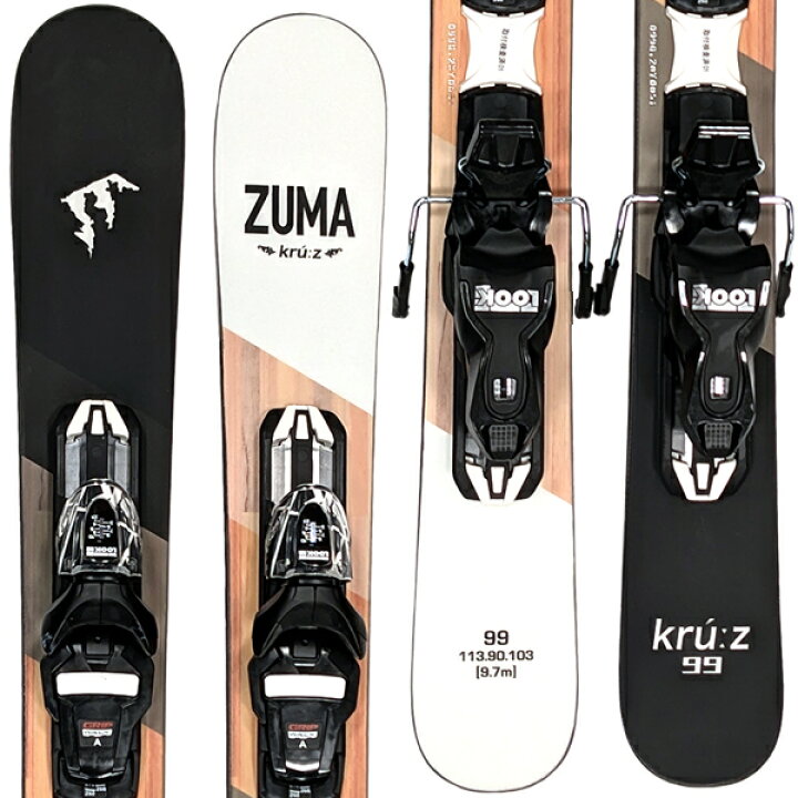 楽天市場】ZUMA ツマ 99cm スキーボード 25-26 KRU:Z Mini 99SW＋ 