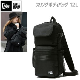 ニューエラ スリングボディバッグ 12L ブラック(14521310)newera SLING BODY BAG バッグ カバン ショルダーバッグ【C1】