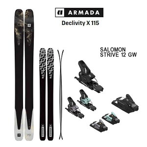 y9/19 203000~ȏ300~OFFN[|zA}_ XL[ fBNreB X 108 ARMADA DECLIVITY X 108 + 25 T STRIVE 12 GW 115mmu[L (24-25 2025){KiyL2zyszyw69z
