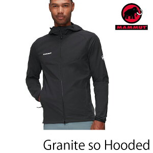 マムート アウトドア ウェア ミッドレイヤー GRANITE SO HOODED -Jacket af men / BLACK  0001  グラナイトジャケット 1011-00323 MAMMUT【w13】