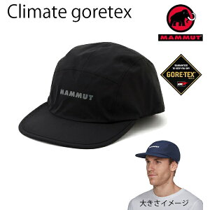 �y5/26�܂Ł�3000�~�ȏ��300�~OFF�N�[�|���z�}���[�g�@�S�A�e�b�N�X �L���b�v �y�� Climate Gore-Tex CAP AF �N���C���[�g BLACK 0001�@1191-01960�@MAMMUT �A�E�g�h�A �L���b�v�E�n�b�g�yC1�z