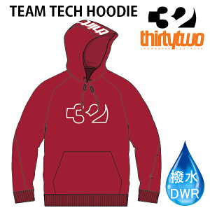 THIRTYTWO 32 25-26 Xm[{[hEFA Y@Ap@TEAM TECH HOODIE / BRICK T[eB[c[yXm[{[hEEGAEXm{[pizyC1zyw07z
