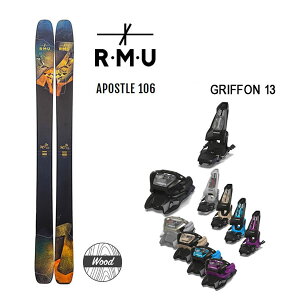 RMU SKI 2024 APOSTLE 106 WOOD (23-24 2024) + 25 }[J[ GRIFFON 13 110mm u[L A[G[ {Ki yL2zyszyw28z
