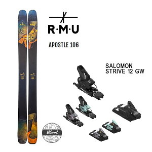RMU SKI 2024 APOSTLE 106 WOOD (23-24 2024) + 24 T STRIVE 12 115mm u[L A[G[ {Ki yL2zysz