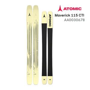 アトミック スキー板 2026 MAVERICK 115 CTI スキー板 単品 (板のみ) AA0030678 マーベリック 25-26 atomic ski 日本正規品 【L2】【代引不可】【w13】
