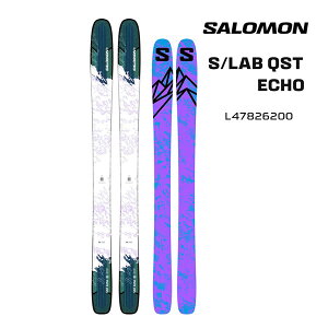 T XL[ 2026 S/LAB QST ECHO XL[ Pi (̂) L47826200 L[GXeB[ GR[ salomon ski 25-26 {Ki yL2zyszyw18z
