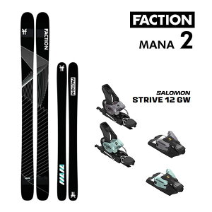 y279:59܂Ł3000~ȏ300~OFFN[|zFACTION SKI 2024 MANA 2 }i2 (23-24 2024) + 25 T STRIVE 12 GW 100mmu[L t@NV yL2zyszyw28z