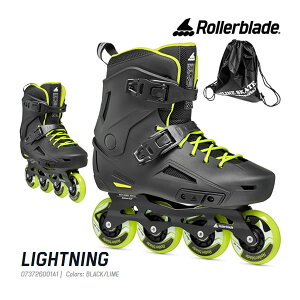 y279:59܂Ł3000~ȏ300~OFFN[|z[[u[h CCXP[g l LIGHTNING Black-Lime 073726001A1 jZbNX CgjO ROLLERBLADEyw28z