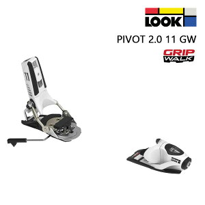 �y6/10�܂Ł�3000�~�ȏ��300�~OFF�N�[�|���z���b�N �r���f�B���O LOOK PIVOT 2.0 11 GW / WHITE BLACK (26-27 2027) �t���[���C�h �t���[�X�^�C�� �X�L�[�r���f�B���O