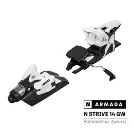 アルマダ ビンディング STRIVE 14 GW WHITE (RD0000204) ARMADA ストライブ (25-26 2026) フリーライド スキービンディング
