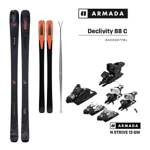 y9/19 203000~ȏ300~OFFN[|zA}_ XL[ ARMADA DECLIVITY 88 C (25-26 2026) + 26 A}_ STRIVE 12 (XL[ rfBOZbg) {KiyL2zysz