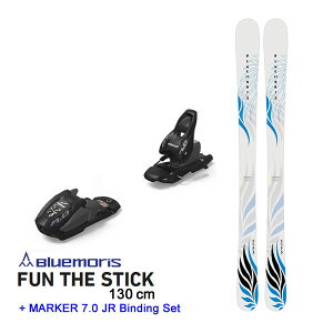 u[X qp XL[ FUN THE STICK 130cm { }[J[ 7.0 BLK rfBO XL[Zbg LbY WjA Bluemoris XL[yL2zyszyw73z