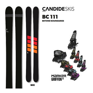 CANDIDE SKIS XL[ 2026 BC 111 (25-26 2026) + 26 }[J[ GRIFFON 13(XL[ rfBOZbg) {Ki yL2zyszyw16z