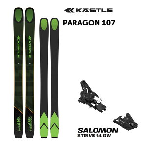 KASTLE t[ChXL[ PARAGON 107 (25-26 2026) + 26 T STRIVE 14 (XL[ rfBOZbg) PX {Ki yL2zysz