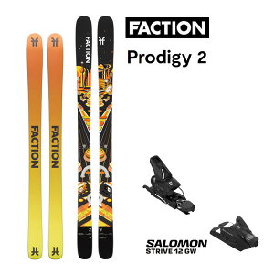 y279:59܂Ł3000~ȏ300~OFFN[|zFACTION SKI PRODIGY 2 (25-26 2026) + 26 T STRIVE 12 (XL[ rfBOZbg) t@NV XL[ {KiyL2zyszyw28zyw28