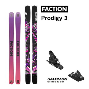 y279:59܂Ł3000~ȏ300~OFFN[|zFACTION SKI PRODIGY 3 (25-26 2026) + 26 T STRIVE 12 (XL[ rfBOZbg) t@NV XL[ {KiyL2zyszyw28zyw28