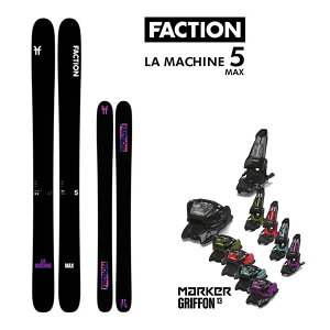 FACTION SKI LA MACHINE 5 (25-26 2026) + 26 }[J[ GRIFFON (XL[ rfBOZbg) t@NV XL[ {Ki yL2zyszyw27z