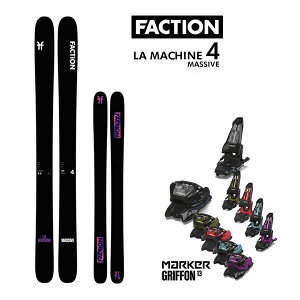 FACTION SKI LA MACHINE 4 (25-26 2026) + 26 }[J[ GRIFFON (XL[ rfBOZbg) t@NV XL[ {Ki yL2zyszyw28z