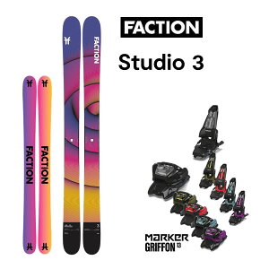 FACTION SKI STUDIO 3 (25-26 2026) + 26 }[J[ GRIFFON 13 (XL[ rfBOZbg) t@NV XL[ {KiyL2zyszyw16zyw00z