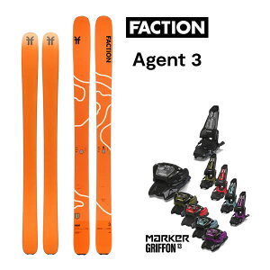 FACTION SKI AGENT 3 (25-26 2026) + 26 }[J[ GRIFFON 13 (XL[ rfBOZbg) t@NV XL[ {KiyL2zyszyw23zyw23z