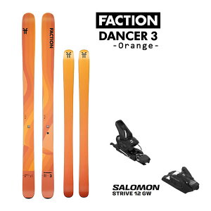 FACTION SKI DANCER 3 Org (25-26 2026) + 26 T STRIVE 12 (XL[ rfBOZbg) t@NV XL[ {KiyL2zyszyw74z
