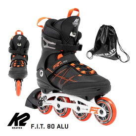 K2 インラインスケート 大人 F.I.T. 80 ALU Mens ケーツー 男性用 I220201501 K2 Skates 日本正規品 保証書あり