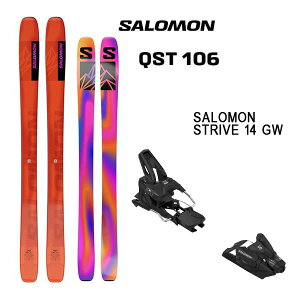 T XL[ SALOMON QST 106 (24-25 2025) + 26 T STRIVE 14 GW 115mmu[LyL2zyszyw14z