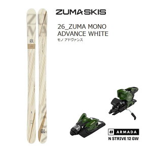 y279:59܂Ł3000~ȏ300~OFFN[|zZUMA XL[ MONO ADVANCE WHITE (25-26 2026) + 25 A}_ STRIVE 12 (XL[ rfBOZbg) c} X[XL[ yL2zyszyw58zyw12z