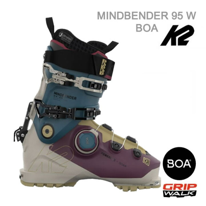 楽天市場】K2 スキーブーツ レディ－ス 2024 MINDBENDER 95 W BOA 